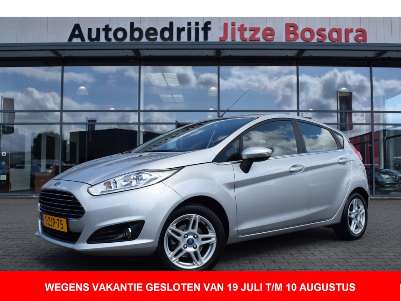 Ford Fiesta - 1.0 EcoBoost Titanium Full Map Navi | ECC | Telefonie | 15 Inch LMV | Trekhaak - AutoWereld.nl
