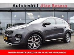 Kia Sportage - 1.6 T-GDI 4WD Automaat GT-Line Panoramadak | Zwart leder | Camera | Full Map Navi | Trekha