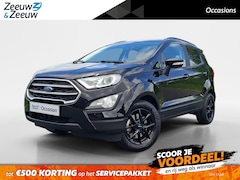 Ford EcoSport - 1.0 EcoBoost Trend Ultimate | NL Auto | Privacy Glass | Navigatie | Zwarte Lichtmetalen ve