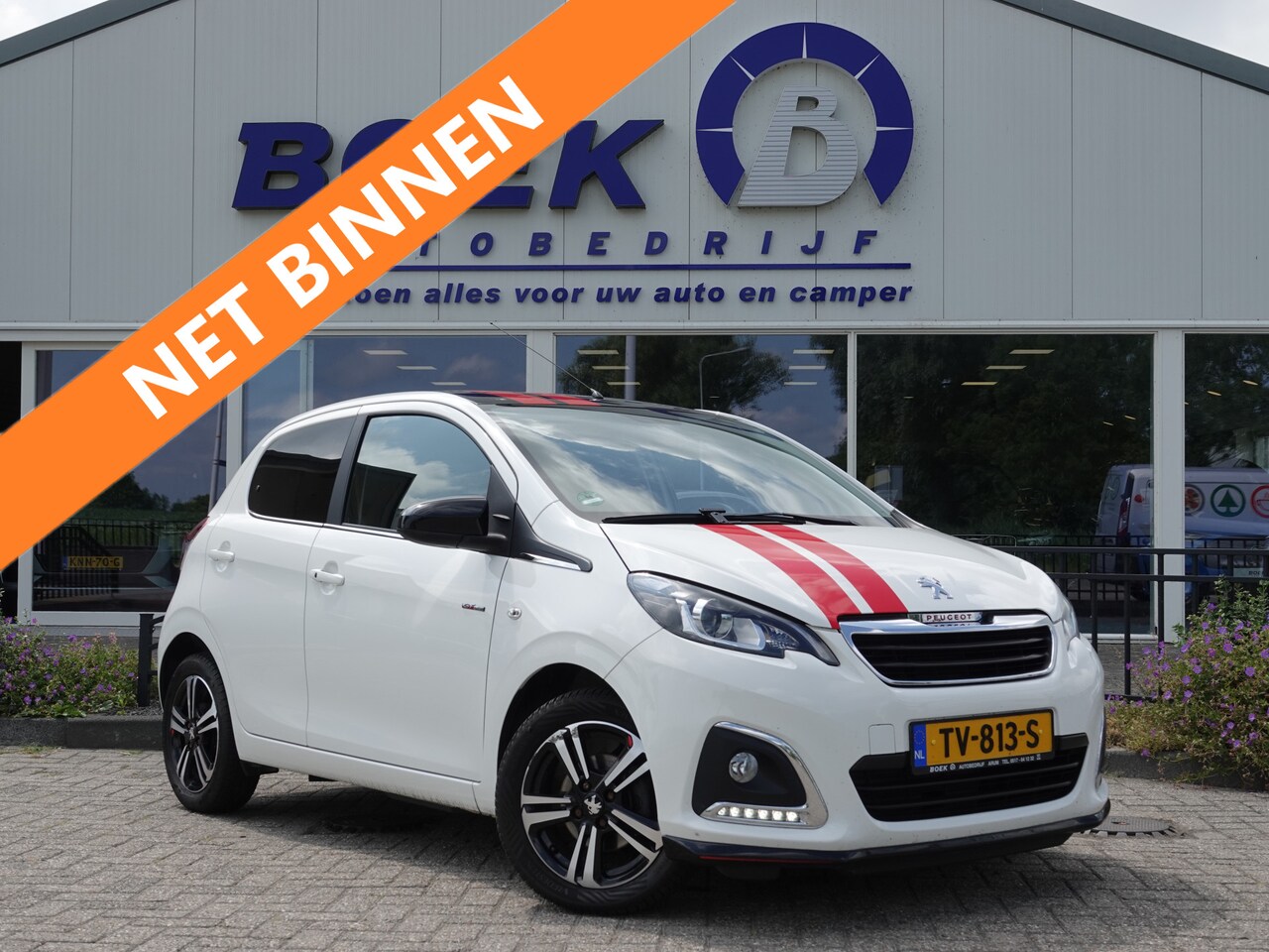 Peugeot 108 - 1.0 e-VTi GT-Line BOMVOL | KEYLESS | H-LEER | NAVI | CAMERA - AutoWereld.nl