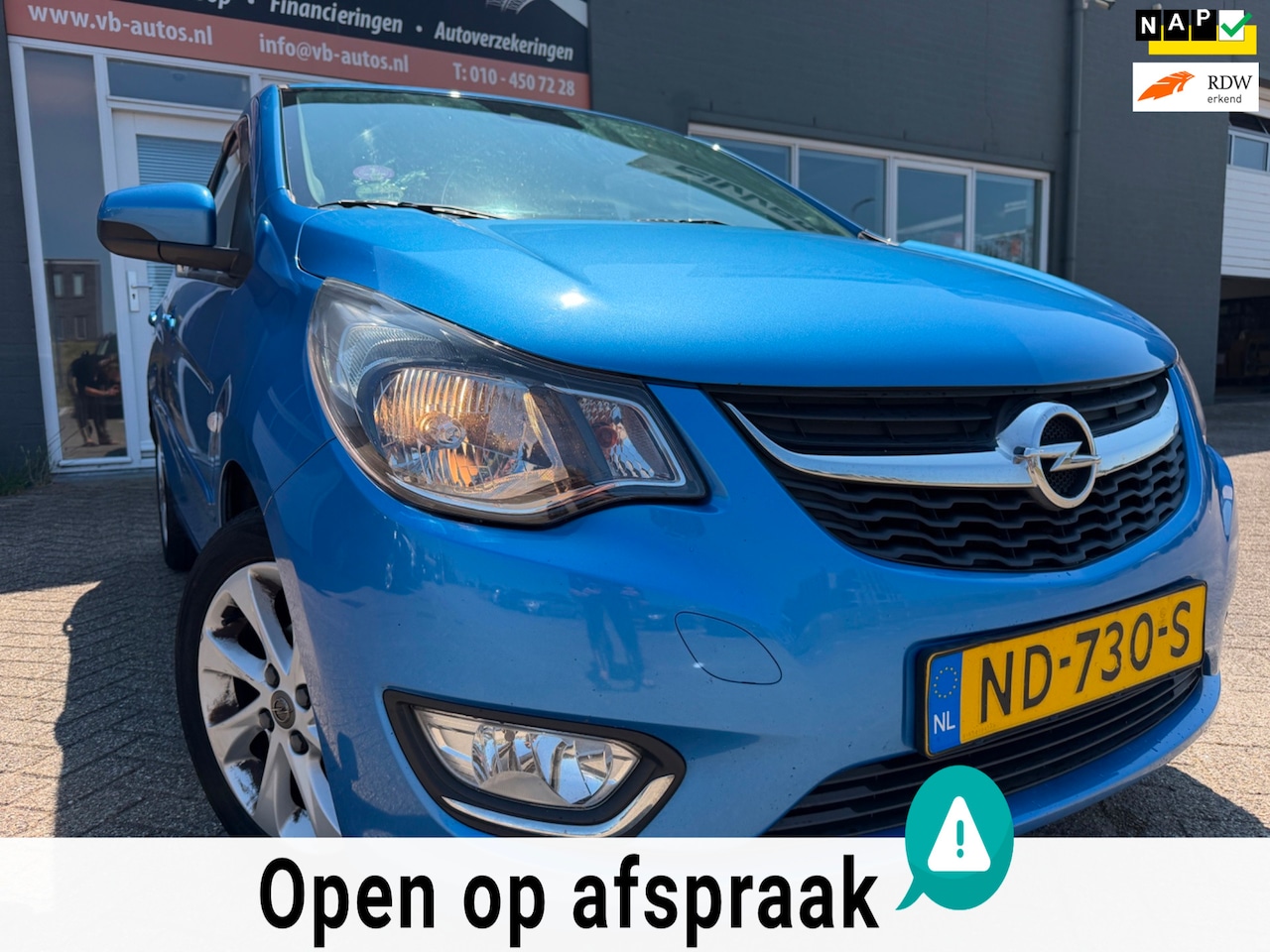 Opel Karl - 1.0 ecoFLEX Innovation van 2de Eig met parkeersensoren en bluetooth telefoon en cruise con - AutoWereld.nl