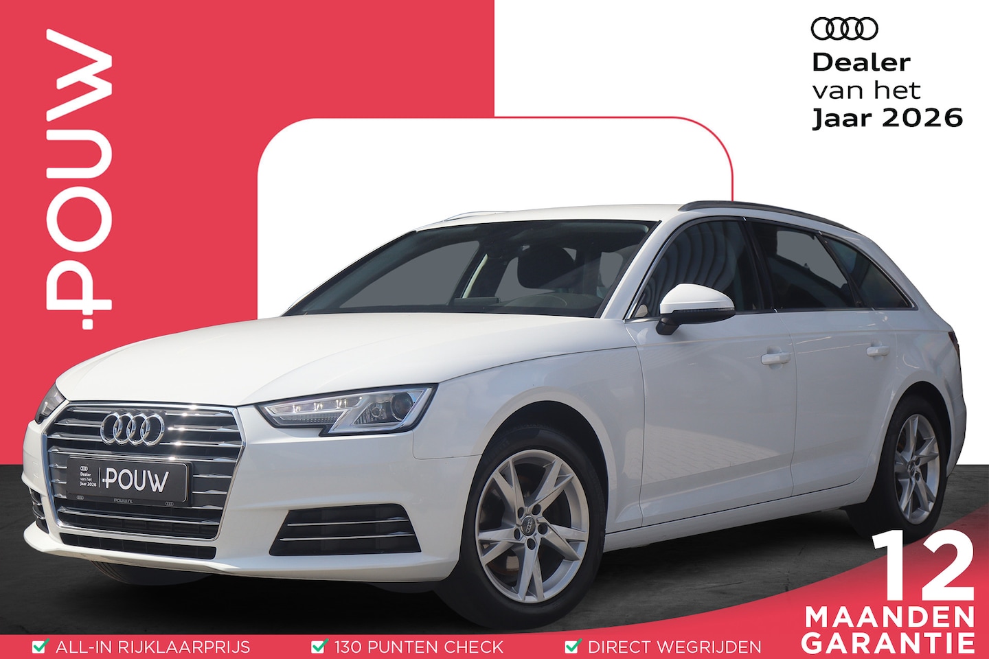 Audi A4 Avant - 2.0 TFSI 190pk S-tronic ultra Design Pro Line Plus | Trekhaak | Digitale cockpit | Stoelve - AutoWereld.nl