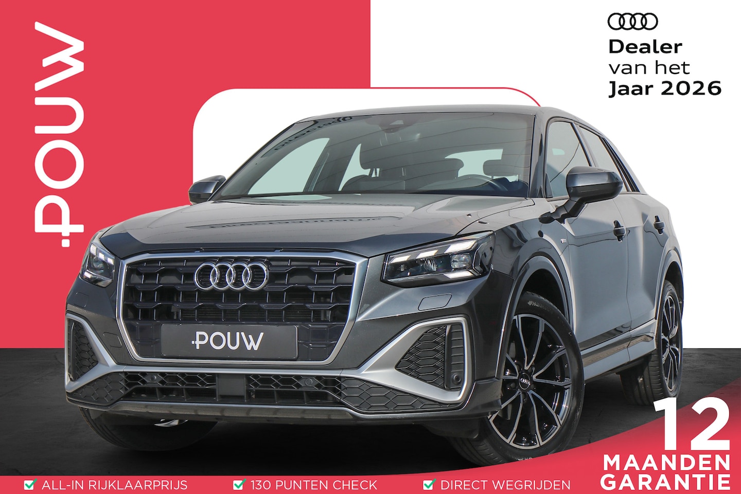 Audi Q2 - 35 TFSI 150pk S-tronic S edition | Achteruitrijcamera | Stoelverwarming | 18" Velgen - AutoWereld.nl
