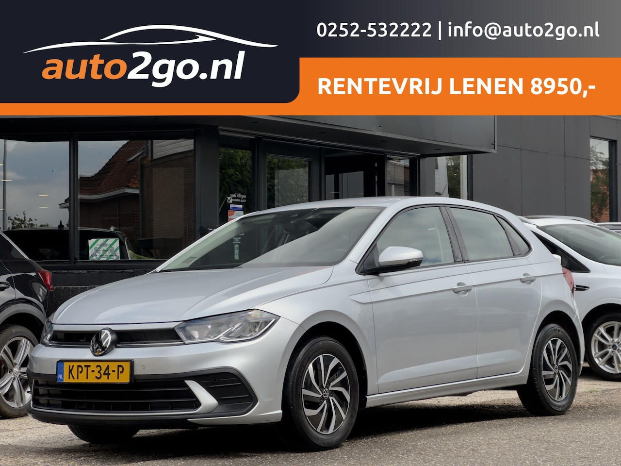 Volkswagen Polo - 1.0 TSI AUT7 LIFE EDITION FACELIFT NAVI AIRCO DIGI-DASH LED LMV PDC - AutoWereld.nl