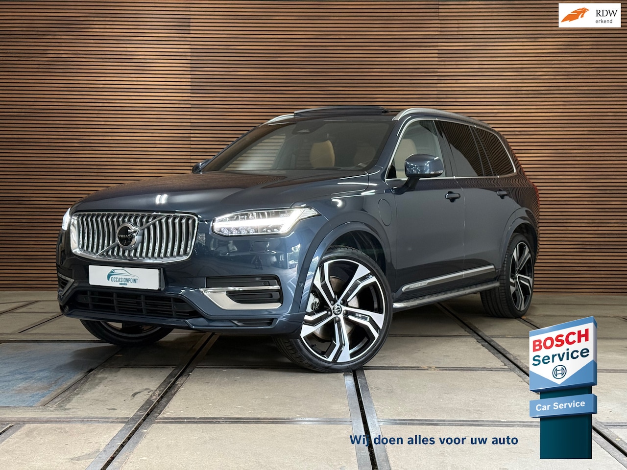 Volvo XC90 - 2.0 T8 Recharge AWD Ultimate Bright|Full Option|7-pers|Luchtvering|Bowers&Wilkins|Trekhaak - AutoWereld.nl