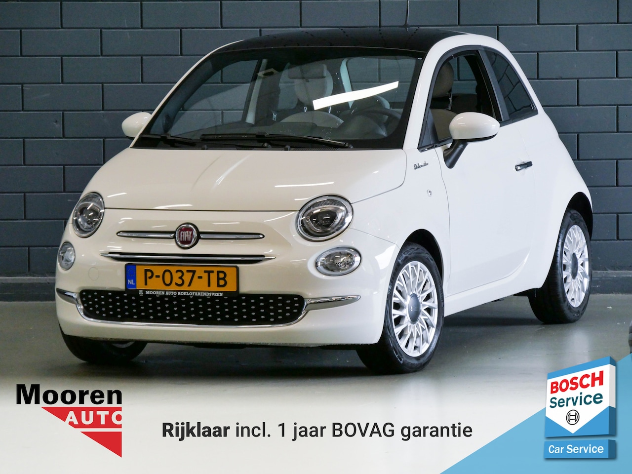 Fiat 500 - 1.0 Hybrid Dolcevita | PANODAK | CARPLAY / ANDROID AUTO | - AutoWereld.nl