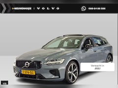Volvo V60 - 2.0 T8 Plug-in hybrid AWD Plus Dark | 455PK | Thunder Grey | SOH:98% | Harman/Kardon | Sto