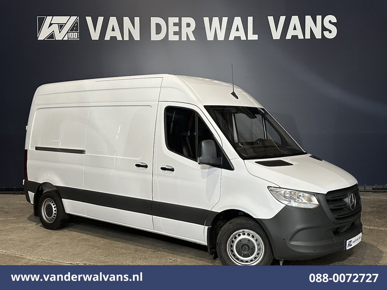 Mercedes-Benz Sprinter - 315 CDI 150pk L2H2 Euro6 Airco | Camera | Apple Carplay | Cruisecontrol | Chauffeursstoel - AutoWereld.nl