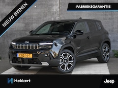 Jeep Avenger - Summit 1.2 e-Hybrid 110pk Automaat STOELVERWARMING | 18''LM | PRIVACY GLASS | DODE HOEK |