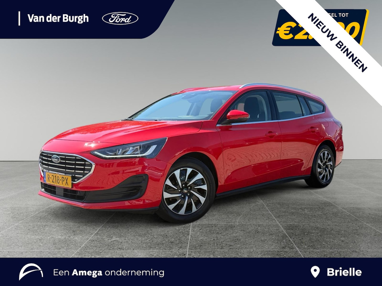 Ford Focus Wagon - 1.0 EcoBoost Hybrid Titanium Handgeschakeld - Apple Carplay - Aindroid Auto - Cruise Contr - AutoWereld.nl