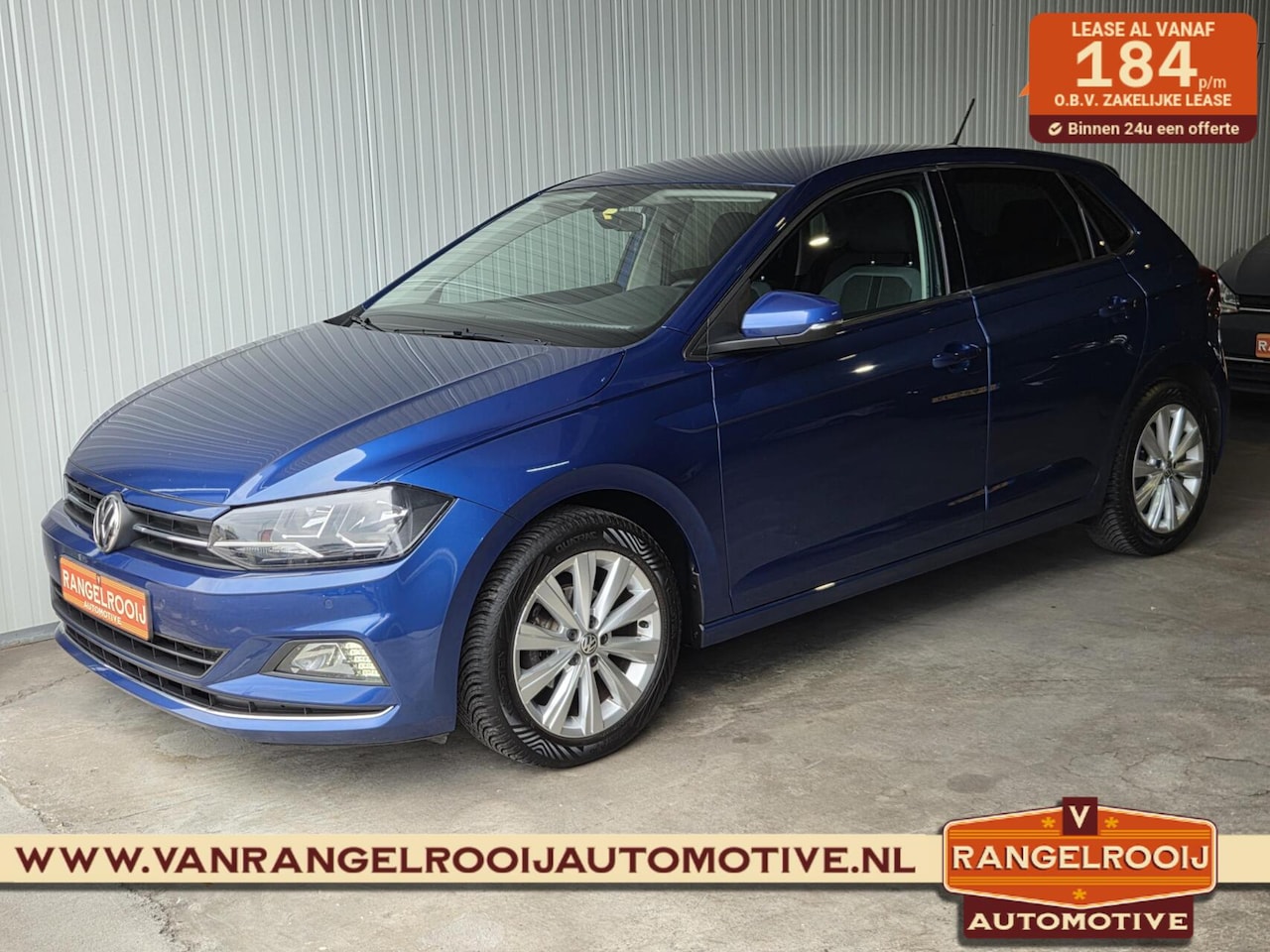 Volkswagen Polo - 1.0 TSI Highline 1.0 TSI Highline, trekhaak, clima, ACC, sportst., sfeerverl. - AutoWereld.nl
