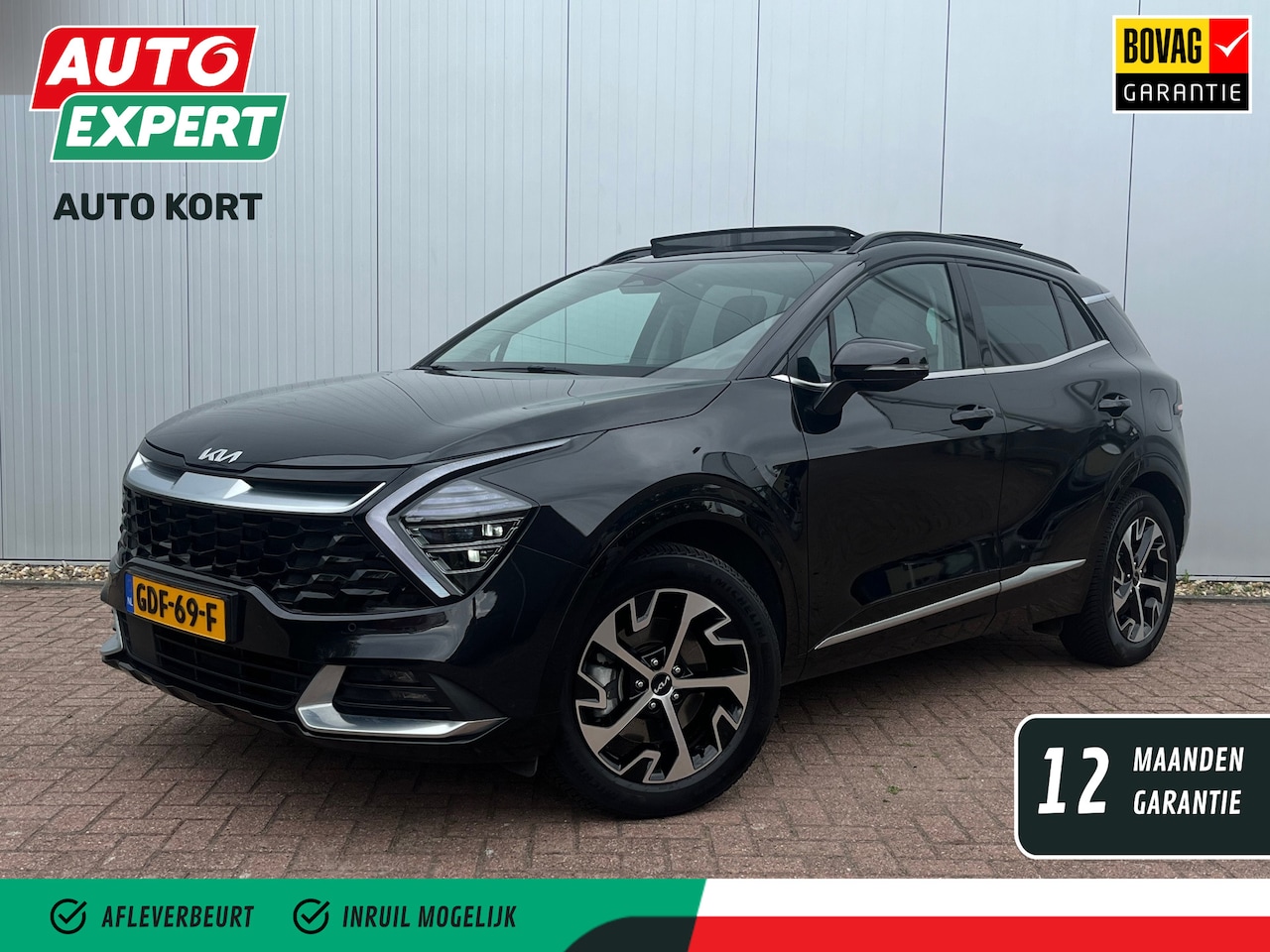 Kia Sportage - 1.6 T-GDi Hybrid DynamicPlusLine | Schuif-/kanteldak | Trekhaak | Elektrische stoelen | St - AutoWereld.nl