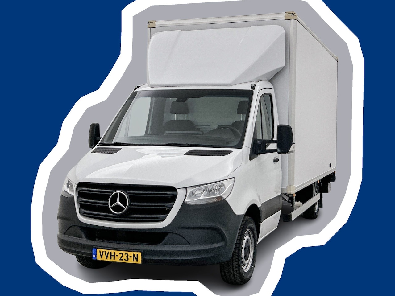 Mercedes-Benz Sprinter - 315 1.9 CDI L3 Bakwagen met Laaklep Camera D'Hollandia Carplay Cruise control - AutoWereld.nl