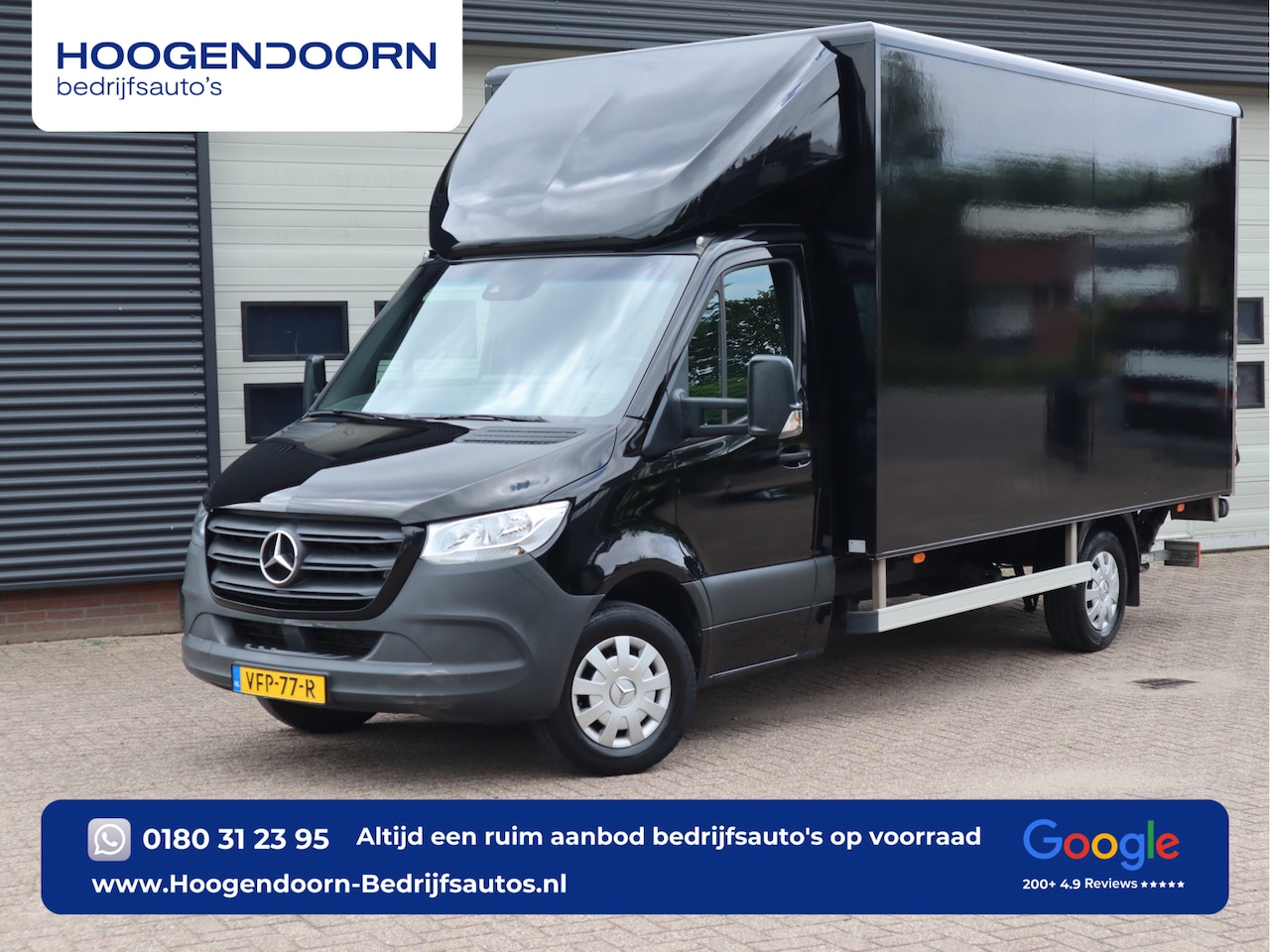 Mercedes-Benz Sprinter - 314 CDI Automaat Euro 6 - Bakwagen Laadklep - NL Auto - Mbux - AutoWereld.nl
