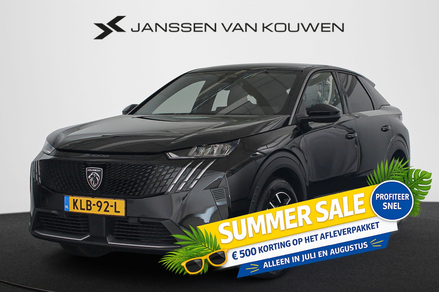 Peugeot 3008 - 1.2 Hybrid 145 Allure Stoel-Stuur-Voorruitverwarming 360 Camera Adaptieve Cruise Control - AutoWereld.nl