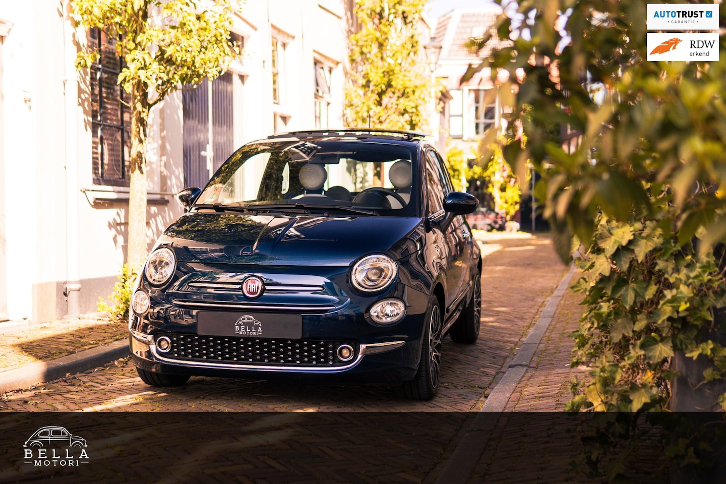 Fiat 500 - 1.0 Hybrid Star | Apple CarPlay | Beats Audio | Panoramadak | Navigatie | Cruise Control | - AutoWereld.nl