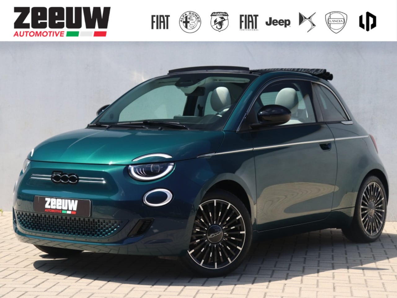 Fiat 500 C - La Prima 42 kWh | Navi | JBL | Camera | Tech | Winter | 17" - AutoWereld.nl