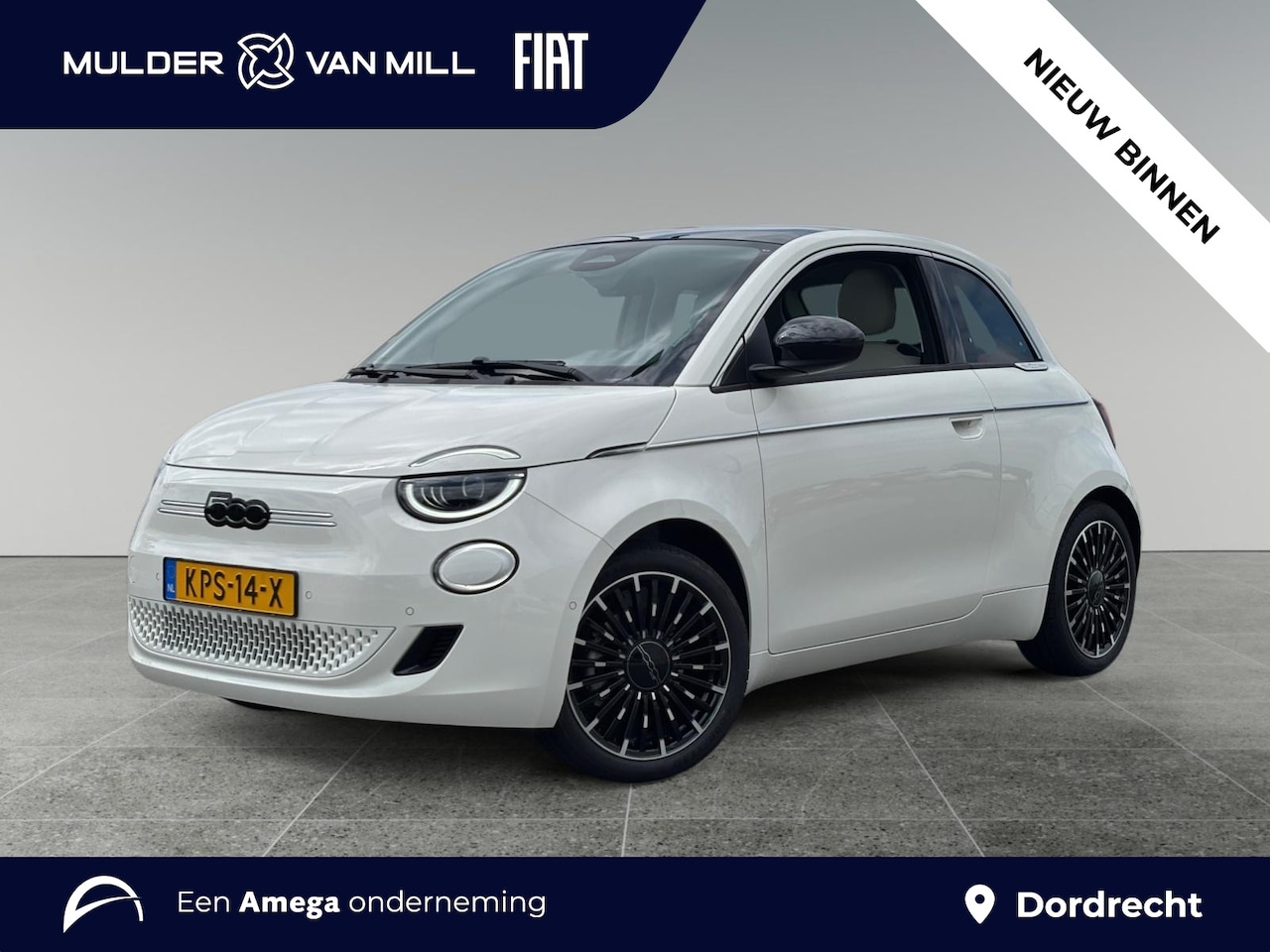 Fiat 500 - La Prima 42 kWh | NAVI | CARPLAY | STOELVERW. | LEDER | PANODAK | - AutoWereld.nl