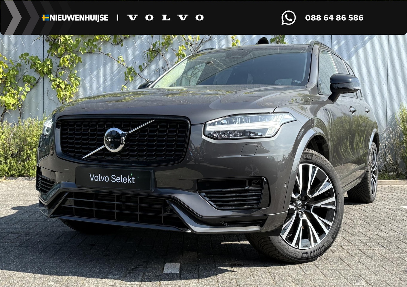 Volvo XC90 - 2.0 T8 Recharge AWD Ultimate Dark | Plug-in Hybrid (PHEV) | Long Range | Trekhaak | 360 Gr - AutoWereld.nl