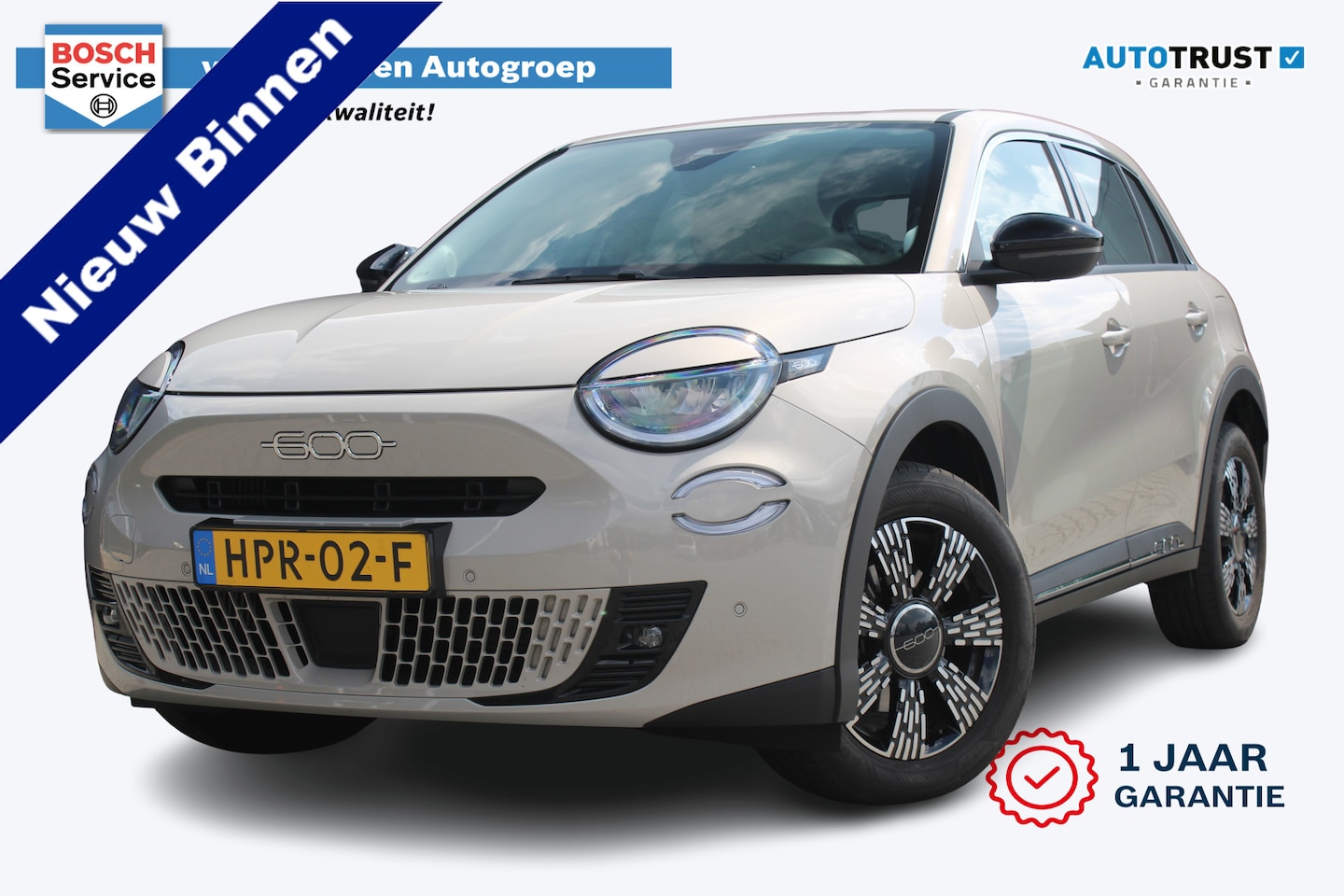 Fiat 600 - 1.2 Hybrid Urban | Incl. 12 maanden garantie | Stoelverwarming | Cruise Control | Apple Ca - AutoWereld.nl