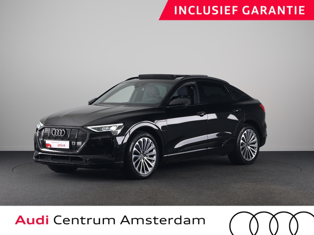 Audi e-tron Sportback - 55 quattro Business edition Plus 95 kWh 408pk | Panoramadak | Lederen bekleding | Elektris - AutoWereld.nl