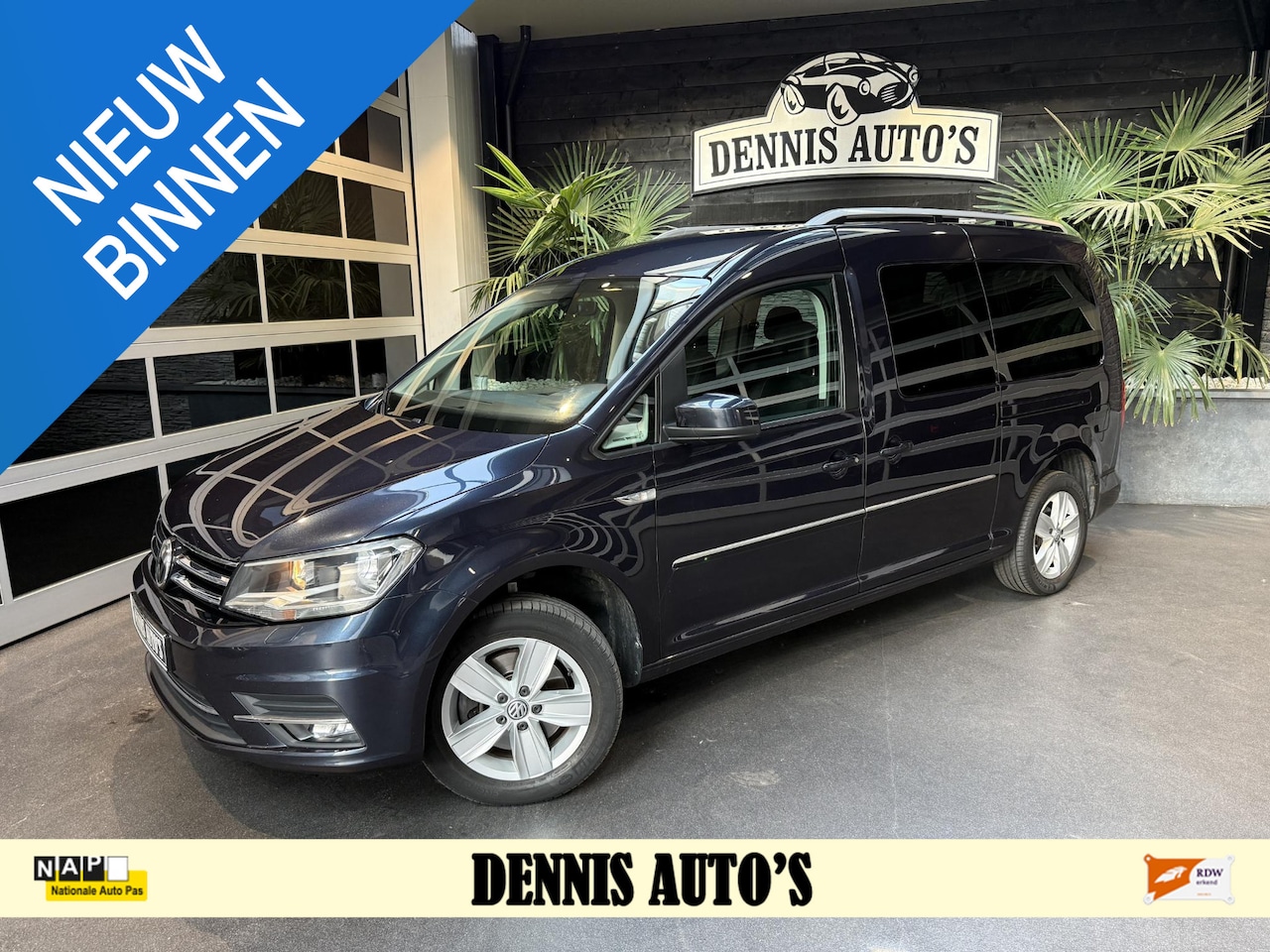 Volkswagen Caddy Maxi - 1.4 TSI style luxe uitvoering! All In prijs! - AutoWereld.nl