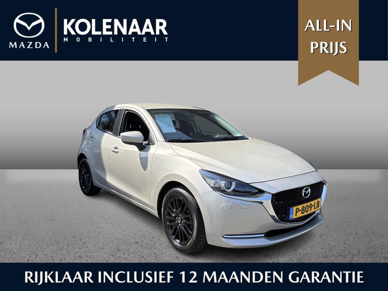 Mazda 2 - Luxury 1.5 Sky-G 90pk 1e Eigenaar| Dealer onderhouden| Carplay| Airco| Cruise Control - AutoWereld.nl