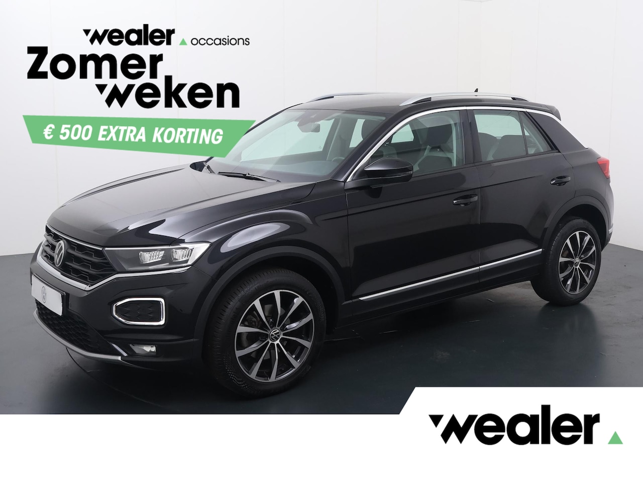 Volkswagen T-Roc - 1.5 TSI Sport | 150 PK | Automaat | Adaptive Cruise Control | LED verlichting | Parkeersen - AutoWereld.nl