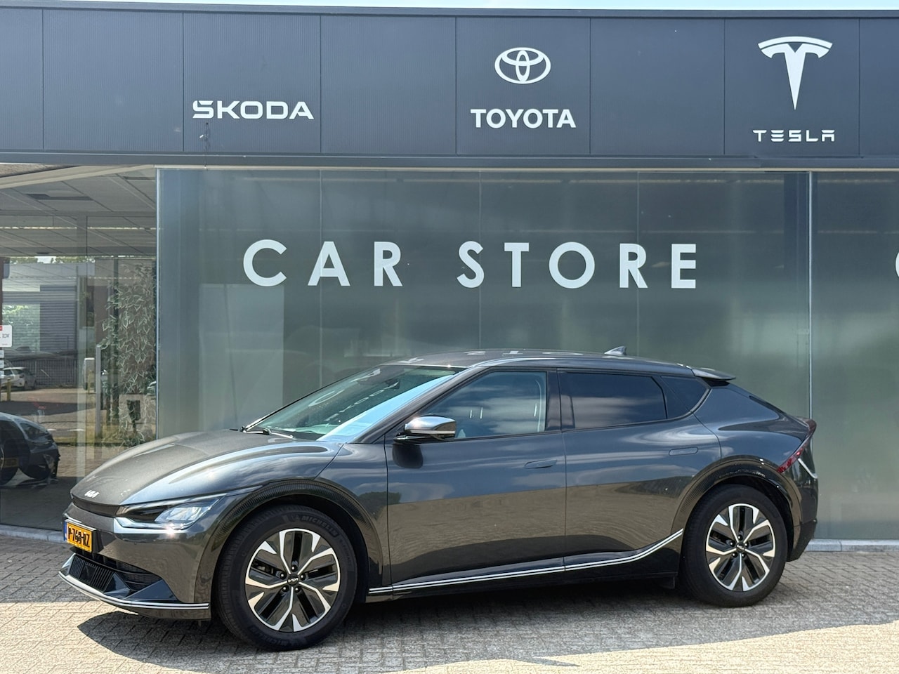 Kia EV6 - Plus 77.4 kWh 100% SOH Meridian Sound|Memory|Dealer Onderhouden - AutoWereld.nl