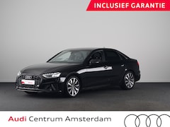 Audi A4 Limousine - 35 TFSI S edition Competition 150pk | Climate control | LED koplampen | lederen/stof bekle