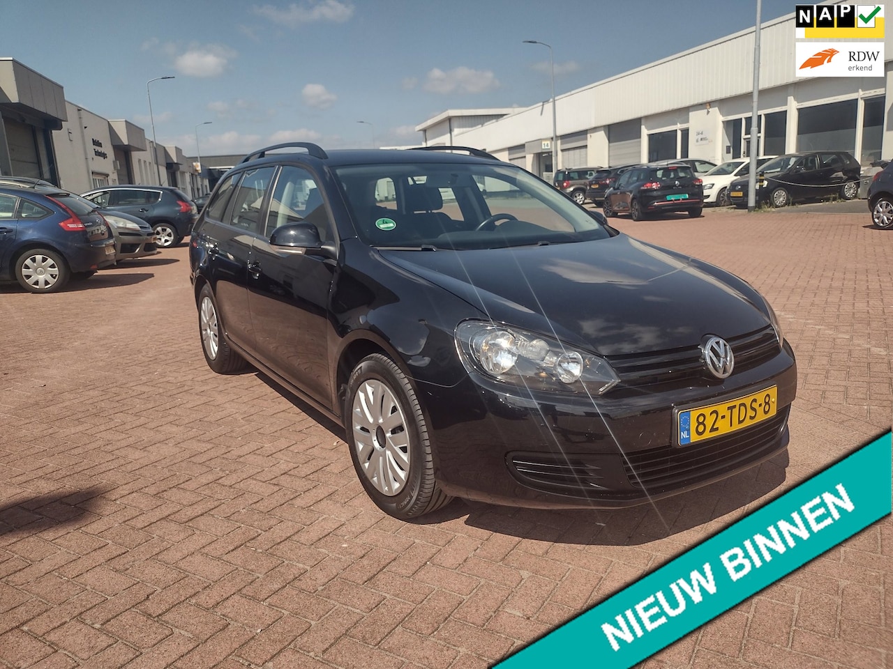 Volkswagen Golf Variant - 1.6 TDI Trendline BlueMotion MOOIE AUTO BEL 0619590613 AIRCO 5 DRS APK 13-01-2027 - AutoWereld.nl