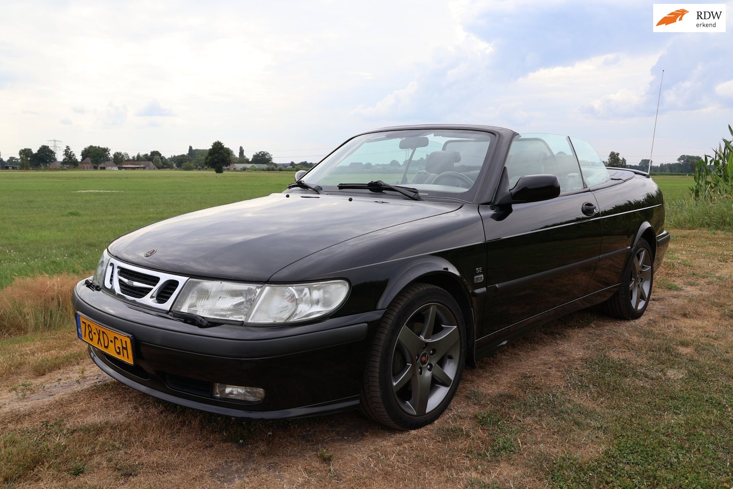 Saab 9-3 Cabrio - 2.0t Anniversary|Automaat|Trekhaak|Leer|Elek.kap|Volledige historie - AutoWereld.nl