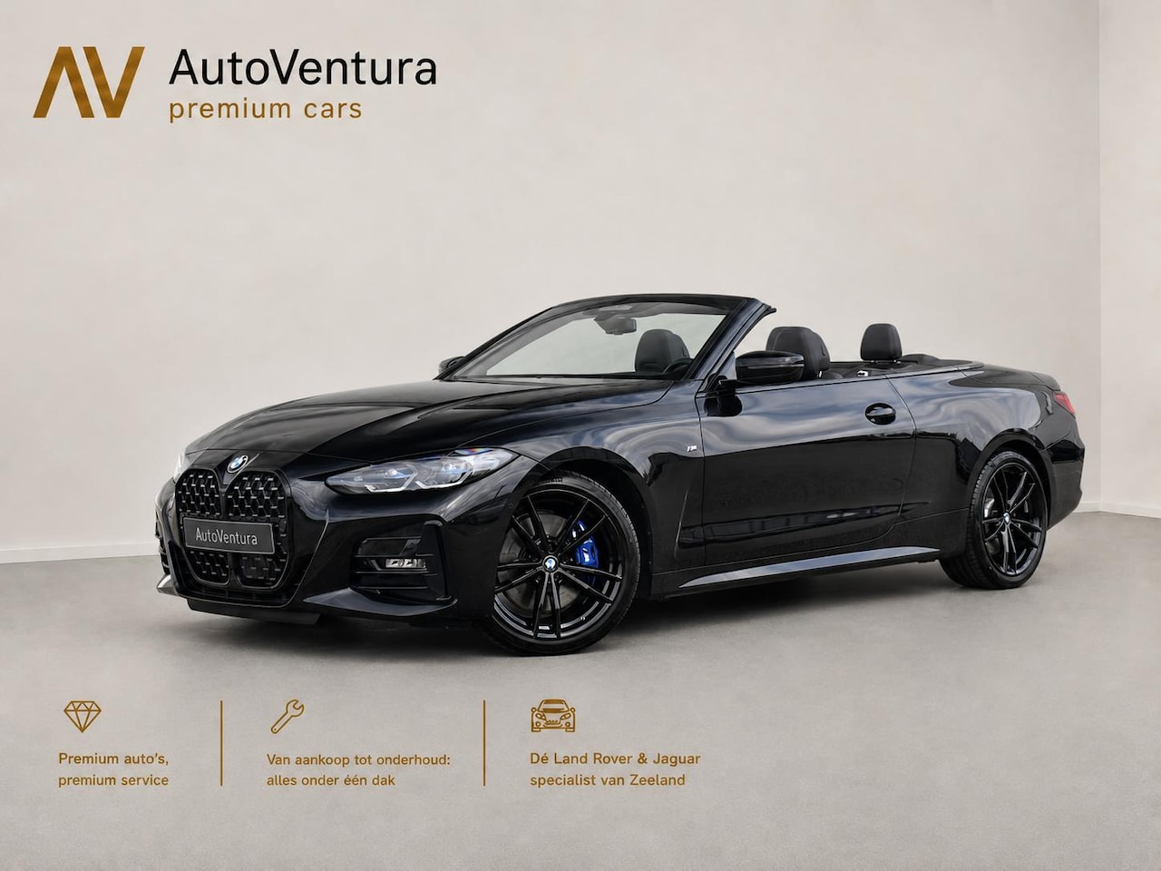 BMW 4-serie Cabrio - 430i High Executive l Driving prof. l Head-Up l Stuurwielverwarming l Adapt. Cruise l Trek - AutoWereld.nl