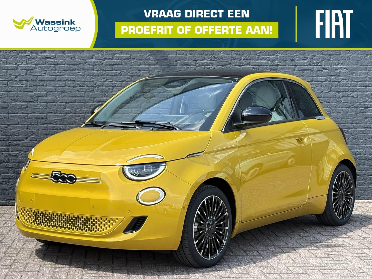 Fiat 500 - Icon 42 kWh | Cruise Control | Lane Assist | Stoelverwarming |  Apple Carplay |  Navigatie - AutoWereld.nl