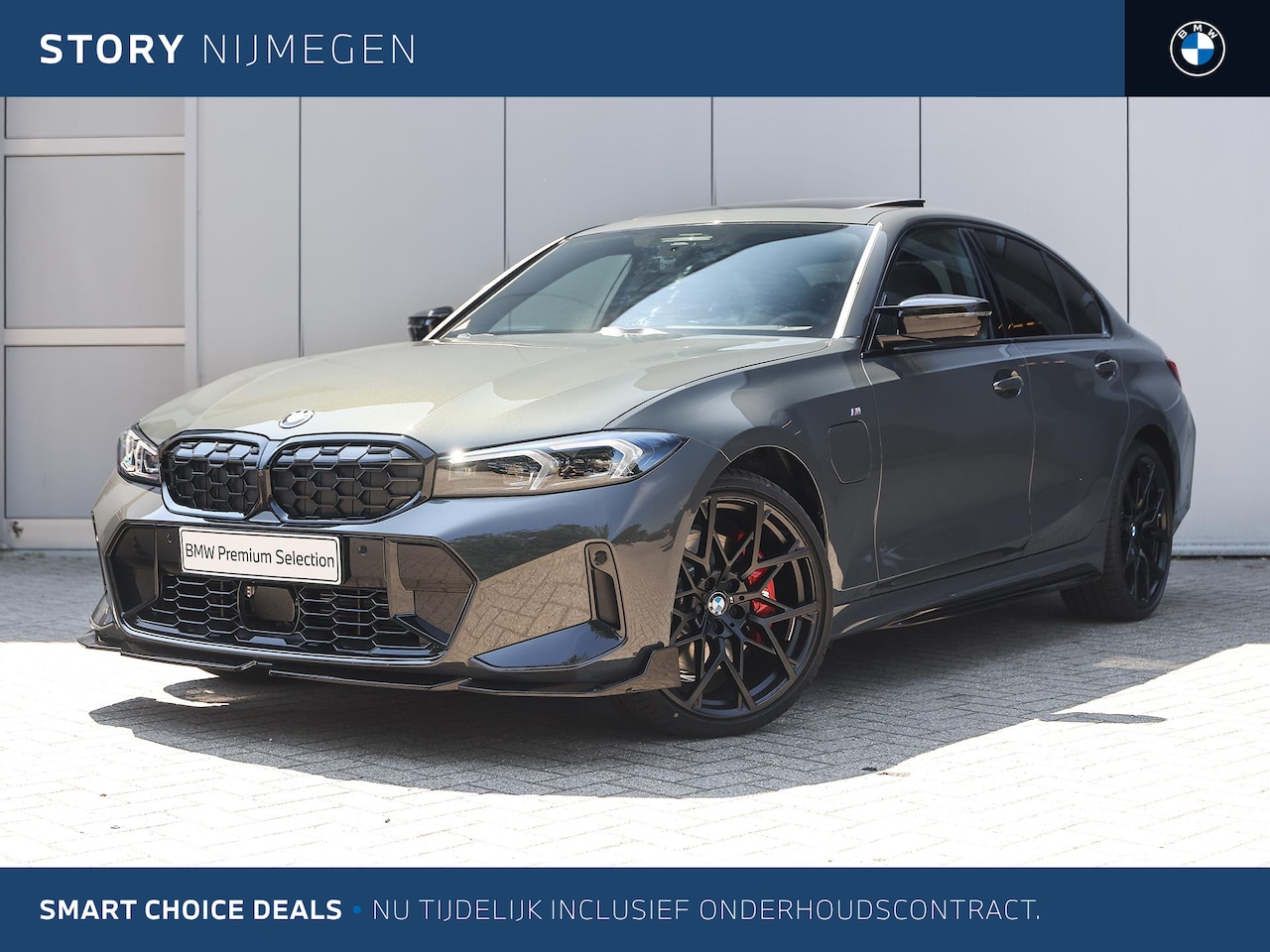 BMW 3-serie - 330e M Sport Automaat / Schuif-kanteldak / Sportstoelen / Adaptieve LED / Comfort Access / - AutoWereld.nl
