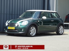 MINI 3-Deurs - 1.6 Cooper Chili British Racing Green | Leder | Bluetooth