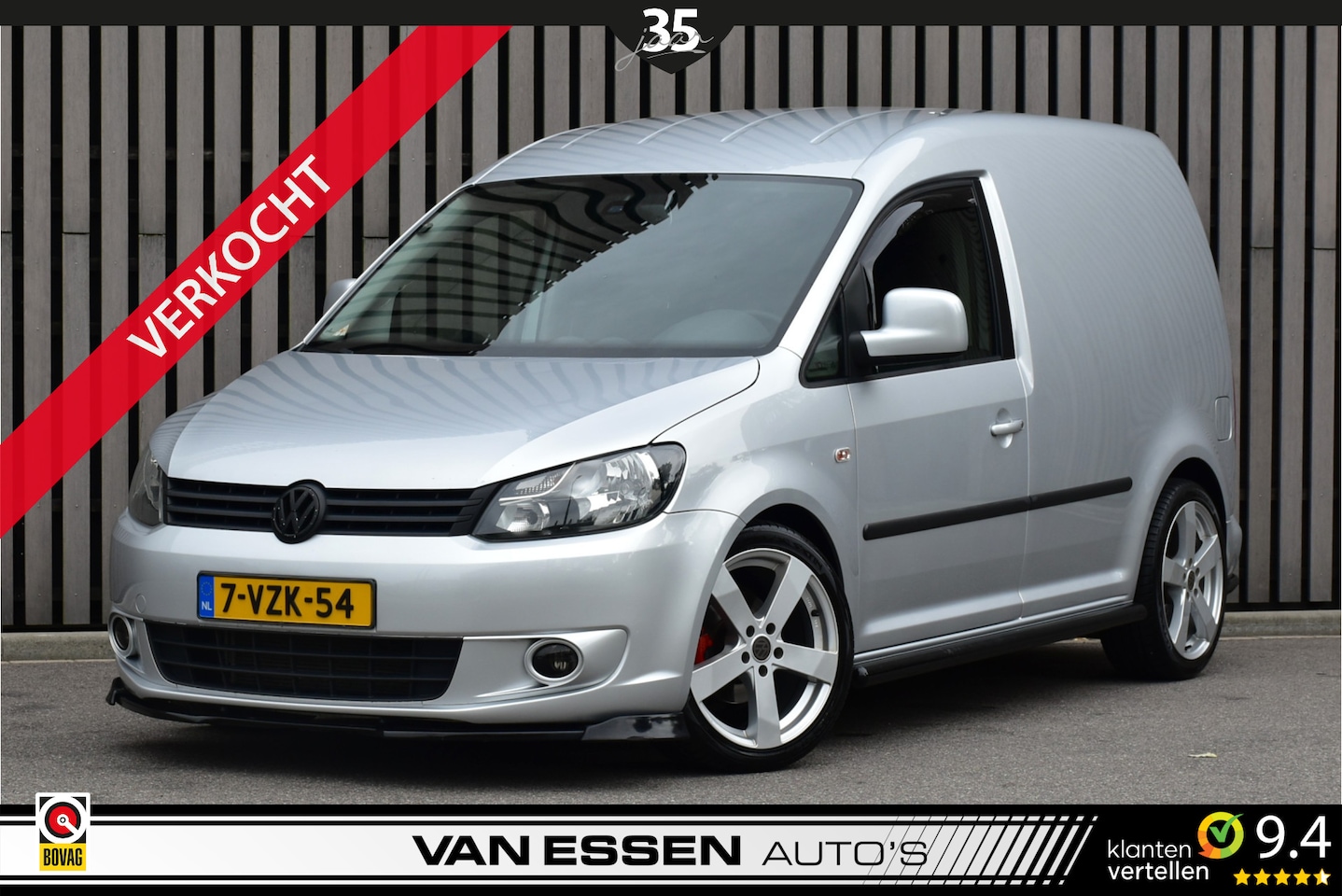 Volkswagen Caddy - 1.6 TDI BMT Airco Cruise Control Leder Trekhaak Elektrische Ramen NL-AUTO! - AutoWereld.nl