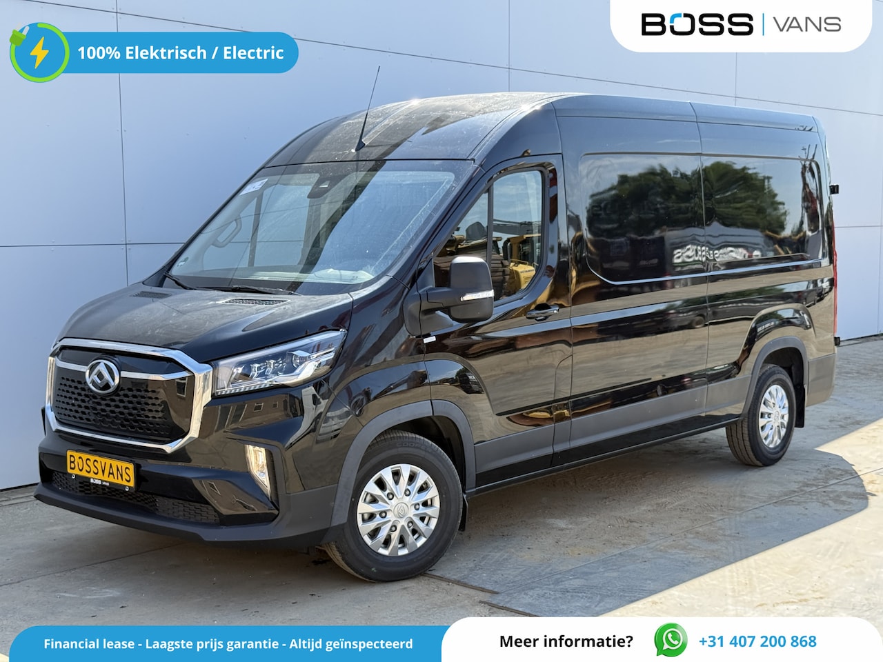 Maxus eDeliver 9 - 72kWh 204PK NIEUW! 288km WLTP L3H2 Apple Carplay Stoelverwarming Snelladen LED Airco - AutoWereld.nl
