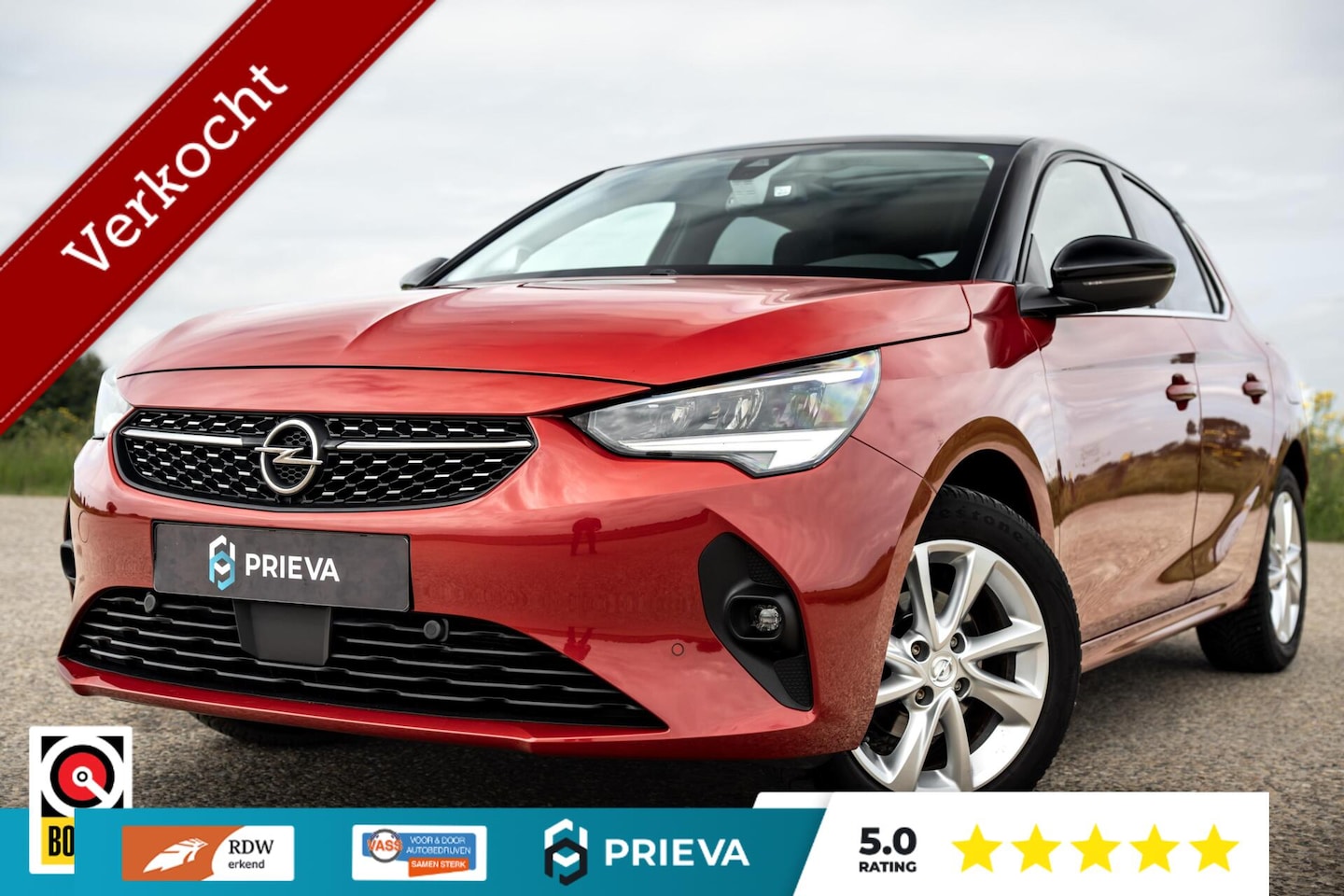 Opel Corsa - 1.2 Elegance | Panorama | Camera | Stoelverwarming | LED | Dealer onderhouden 1.2 Elegance - AutoWereld.nl
