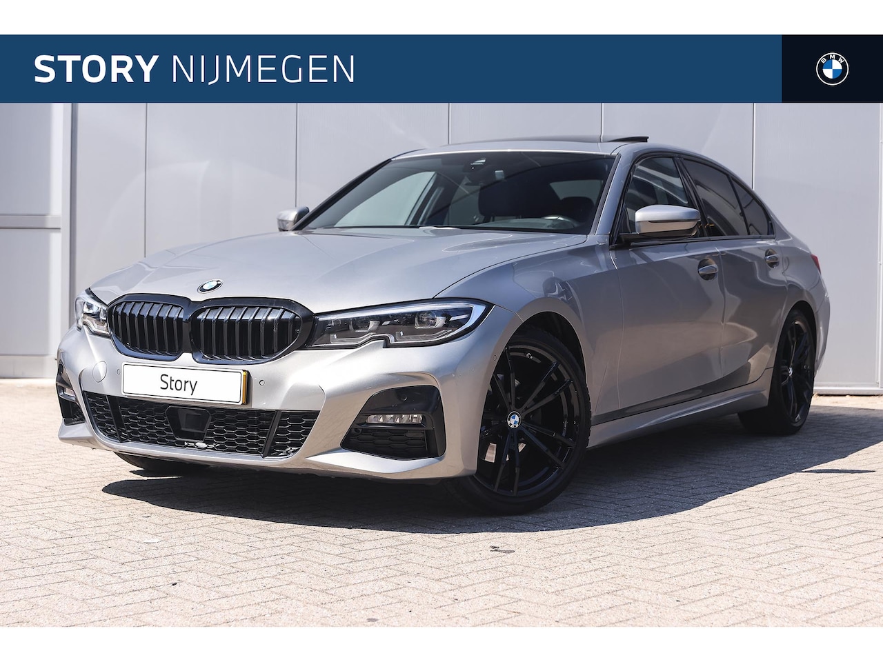 BMW 3-serie - 320i High Executive M Sport Automaat / Schuif-kanteldak / Sportstoelen / Active Cruise Con - AutoWereld.nl