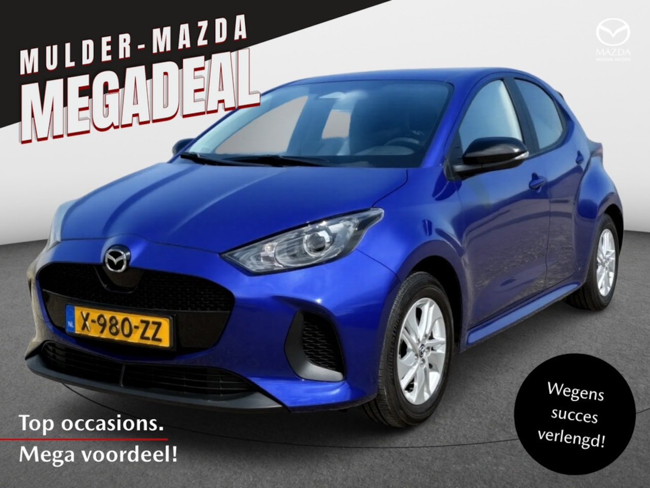 Mazda 2 Hybrid - 1.5 Centre-line | Adaptive cruise | Camera | Stoelverw. - AutoWereld.nl