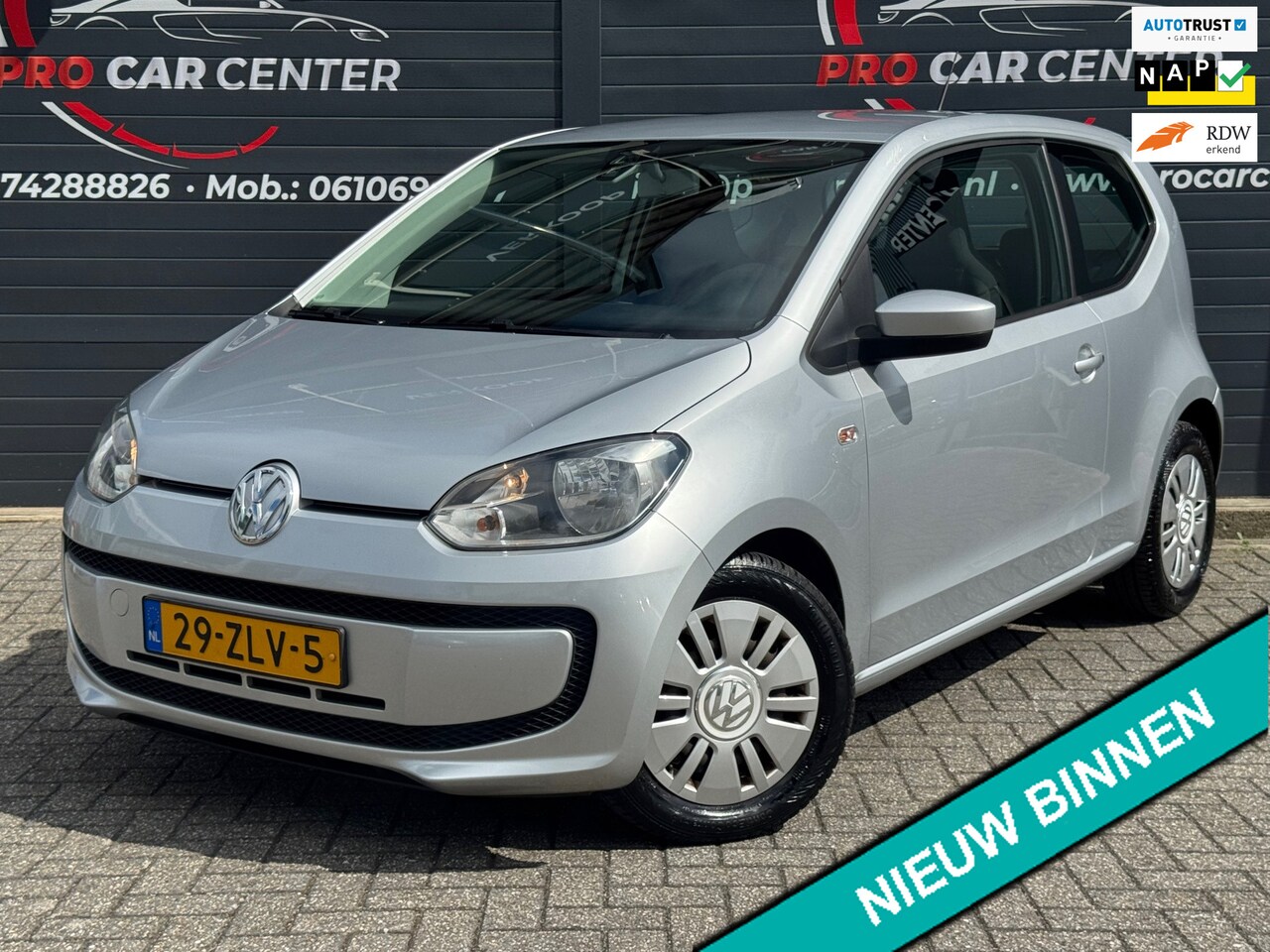 Volkswagen Up! - 1.0 move up! BlueMotion AIRCO | 1e EIGENAAR | EL.RAMEN | NAP | APK - AutoWereld.nl