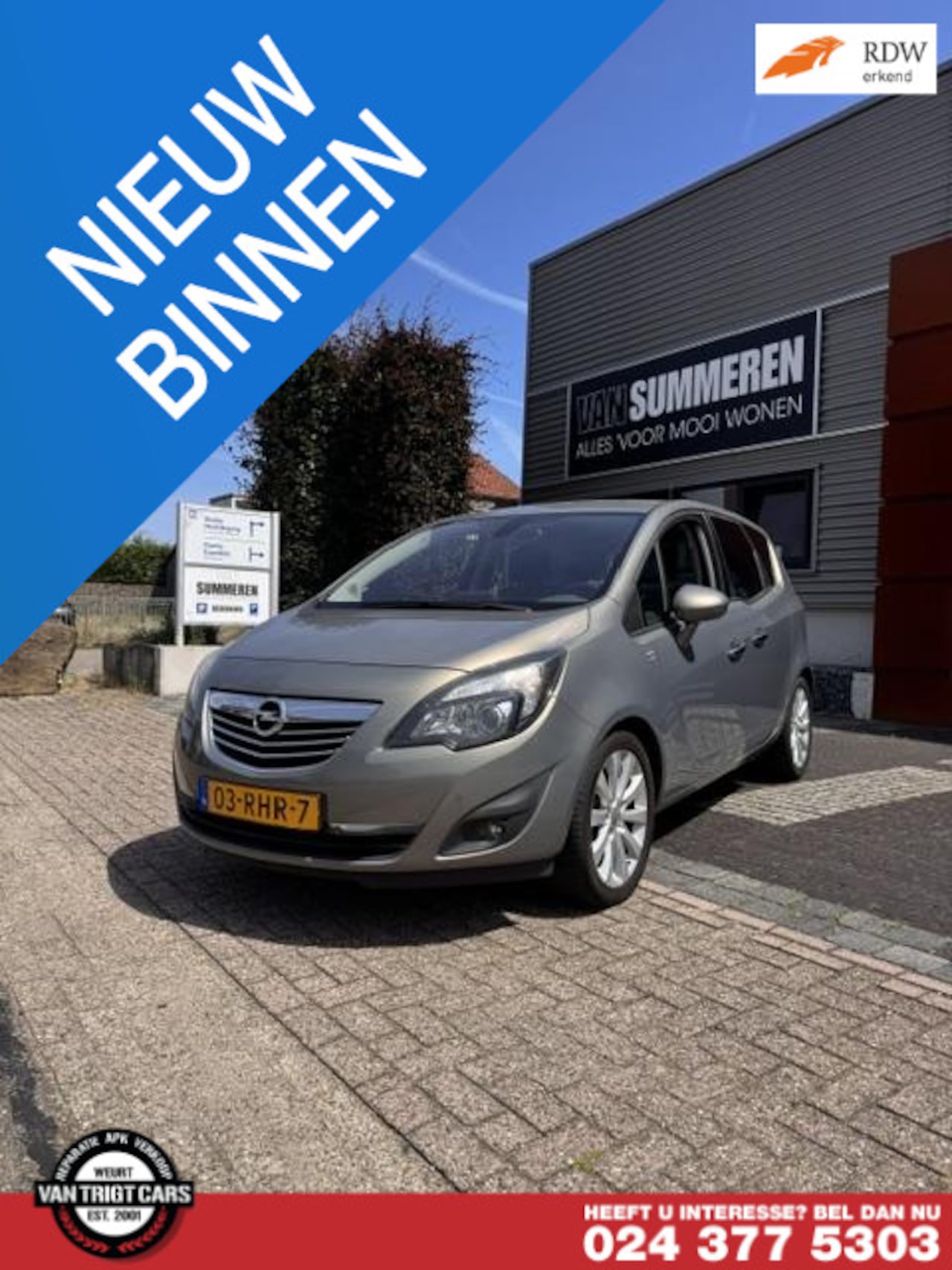 Opel Meriva - 1.4 Turbo Cosmo 1.4 Turbo Cosmo - AutoWereld.nl