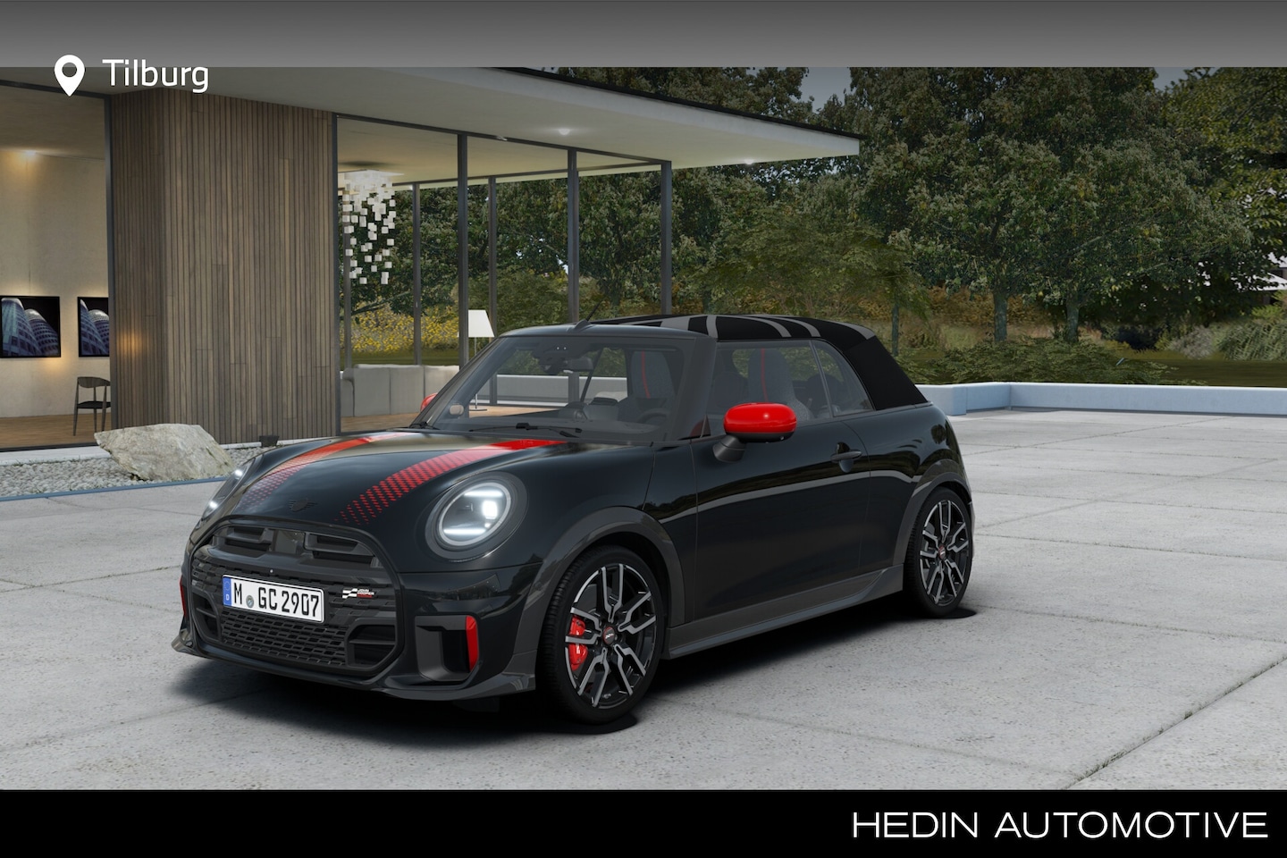 MINI Cabrio - JCW John Cooper Works | Pakket XL | Elektrisch verstelbare stoelen | Head-Up Display | Har - AutoWereld.nl