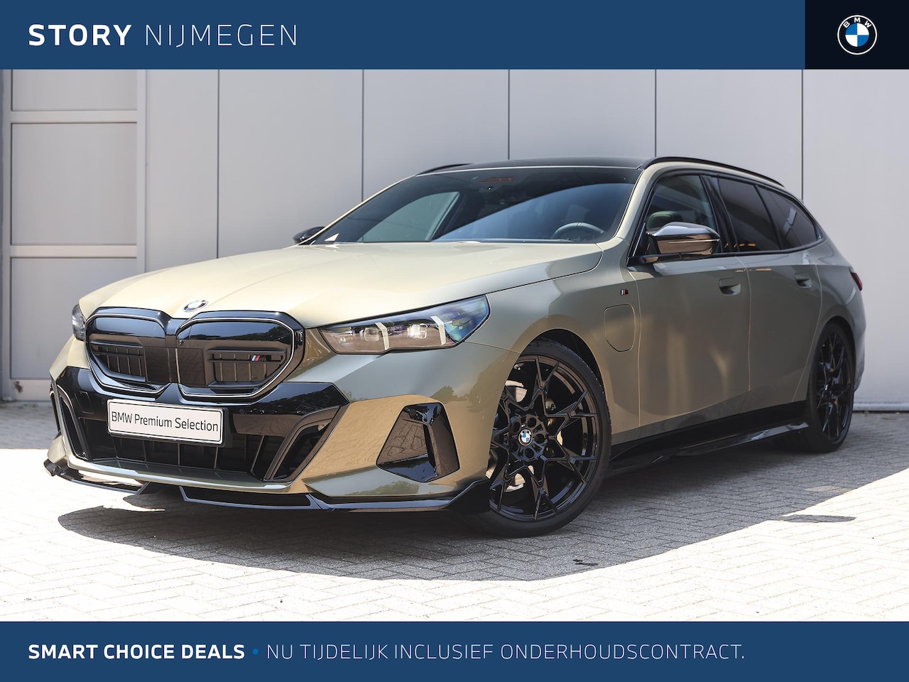 BMW 5-serie Touring - 530e M Sport Automaat / Panoramadak / Trekhaak / Bowers & Wilkins / M Multifunctionele Sto - AutoWereld.nl