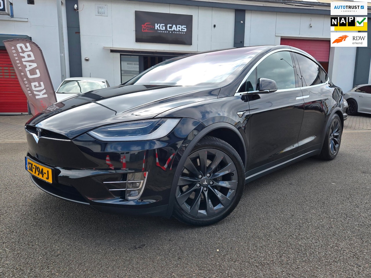Tesla Model X - 75D Base|1e Eigenaar|84% SOH| - AutoWereld.nl