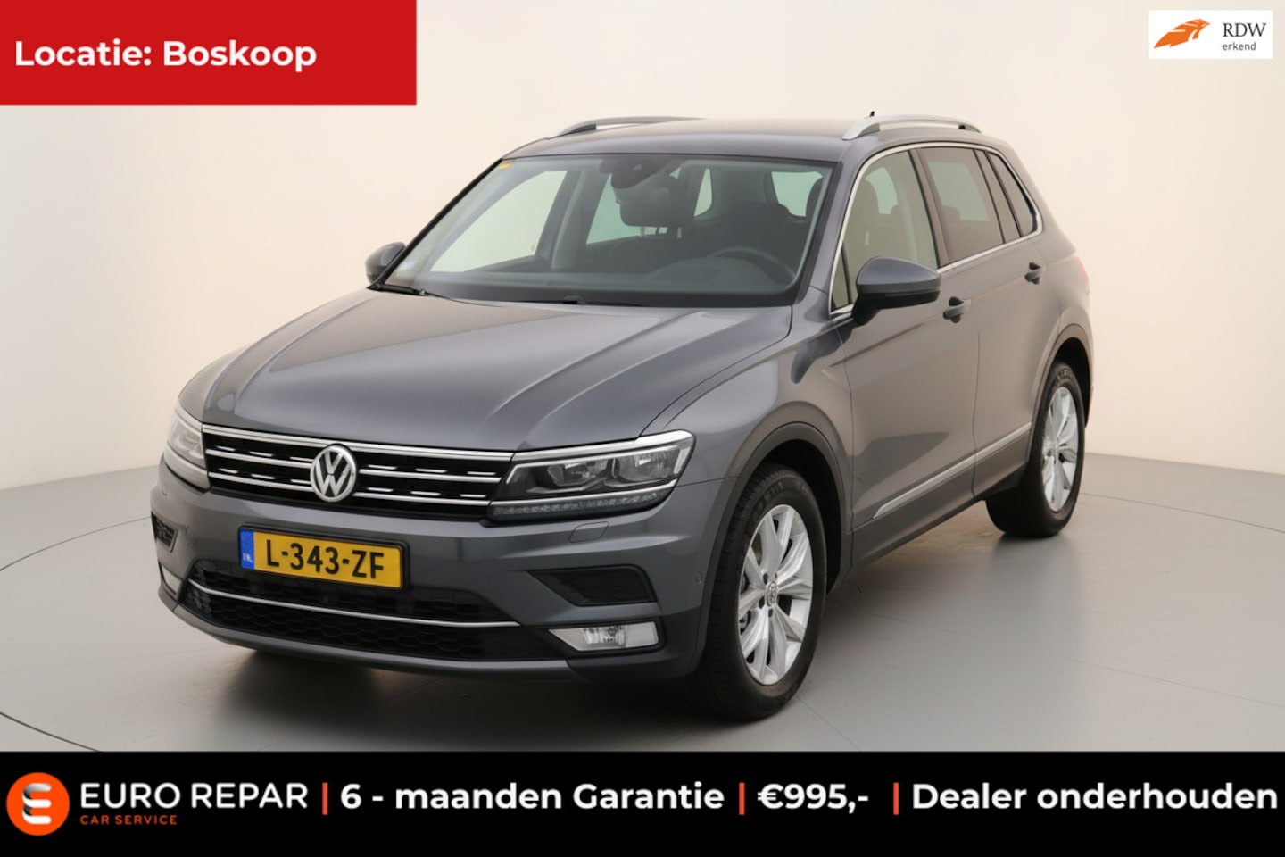 Volkswagen Tiguan - 2.0 TSI 4Motion Highline TREKHAAK CAMERA! - AutoWereld.nl