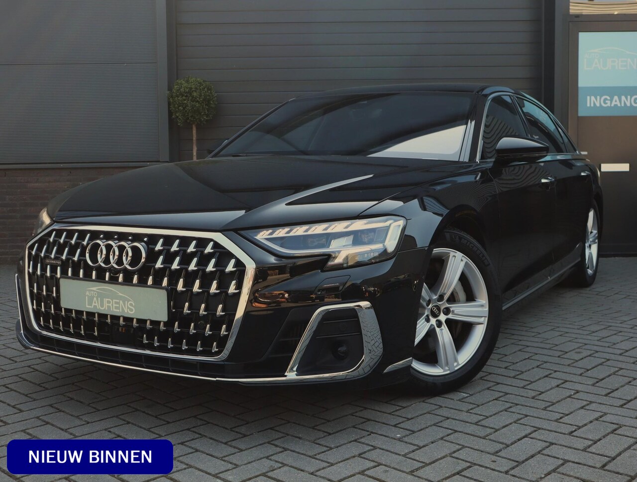 Audi A8 - 55 TFSI quattro Lang | Chauffeur Pakket | Massage stoelen voor en achter | B&O | Pano | St - AutoWereld.nl