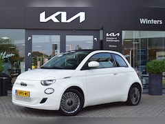 Fiat 500 - Passion 42 kWh | Cabrio | LM velgen | Apple carplay & Android auto |