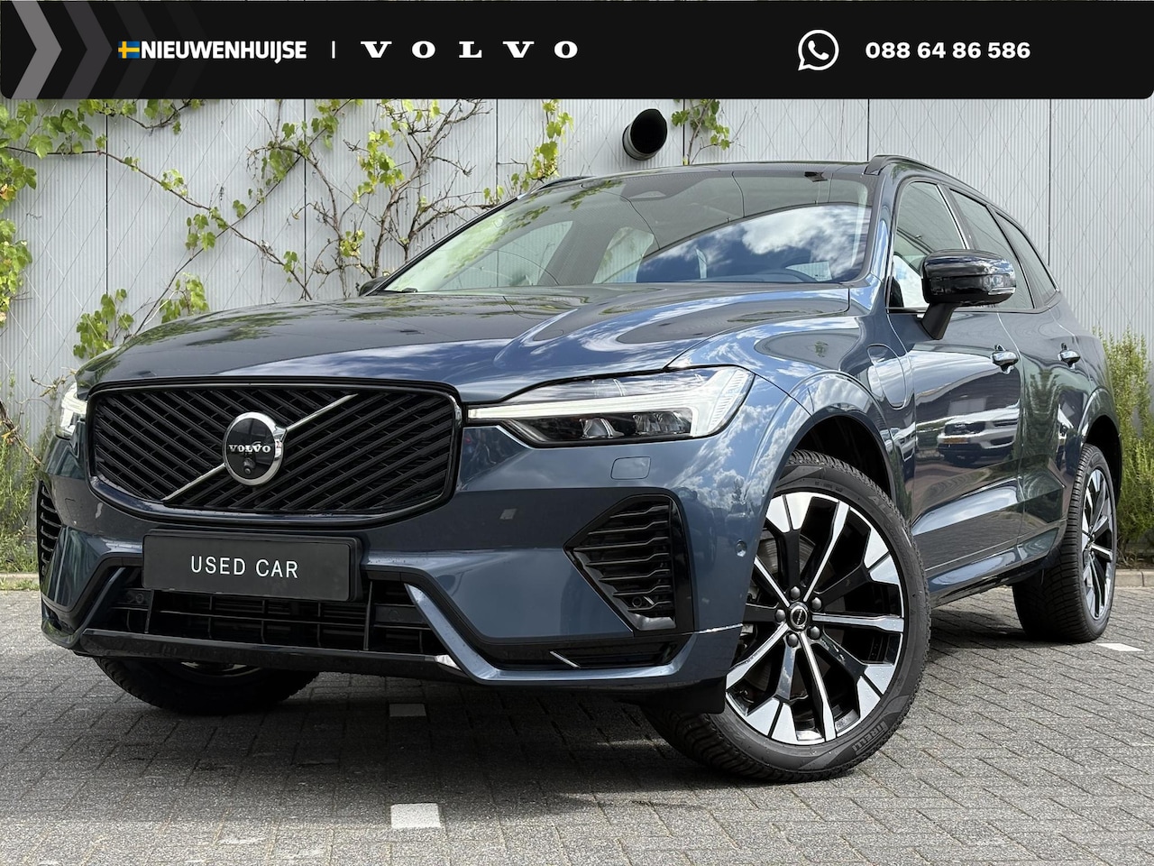 Volvo XC60 - 2.0 T6 Plug-in hybrid AWD Ultra Dark | SOH:100% | Trekhaak | Luchtvering | 360° Camera | H - AutoWereld.nl
